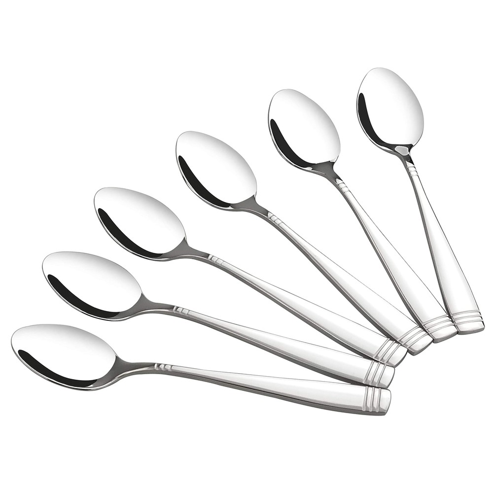 12-Piece Stainless Steel Tea Spoon Set, Small Spoons