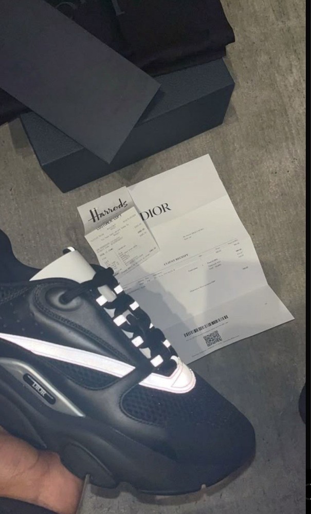 Dior B22 Sneaker Luxury High-Top Fashion Shoe