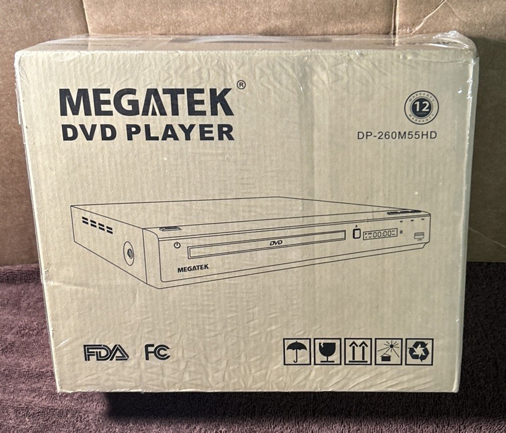 MEGATEK DP-260M55HD DVD Player - BRAND NEW