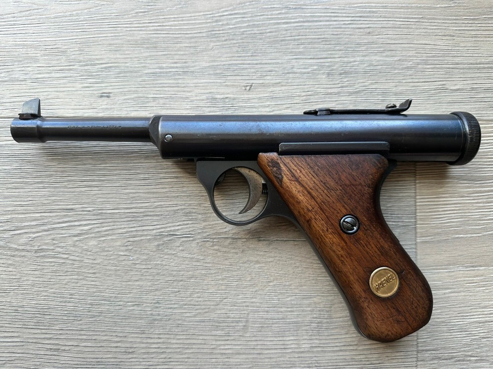 Vintage Haenel .177 ca. model 28 pellet air pistol manufacture in Suhl, Germany