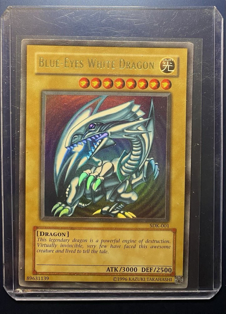 Blue-Eyes White Dragon SDK-001 Kaiba Starter Deck Unlimited Edition