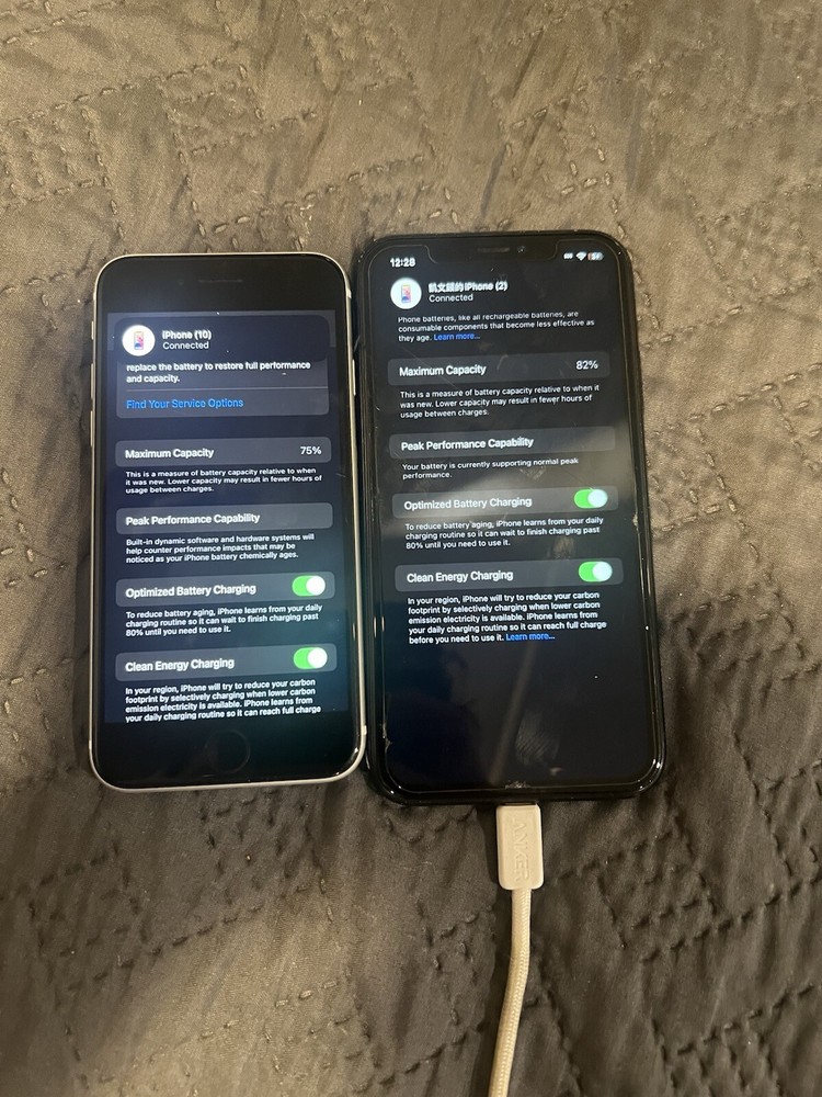 $100 For Two IPhones( T-Mobile With TikTok Downloaded) And First Gen Air Pods