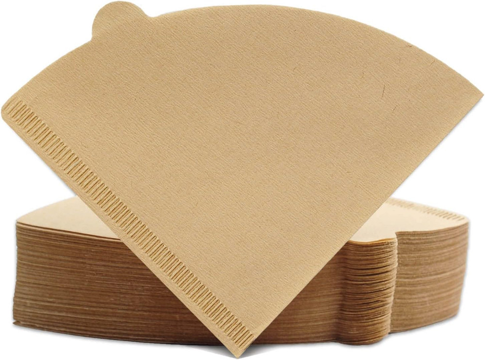 Cone Coffee Filters Size 01, 100 Count Unbleached 1-2 Cups Disposable V01 Coffee