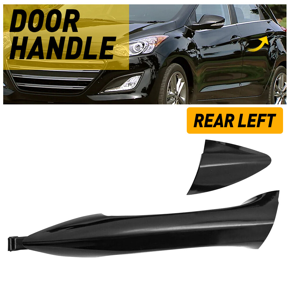 2011-2016 Hyundai Elantra Left Rear Exterior Door Handle - Driver Side