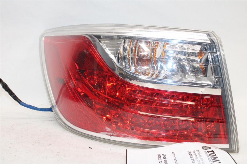 Used Left Tail Light Assembly for 2011 Mazda CX-9 Quarter Panel Mounted