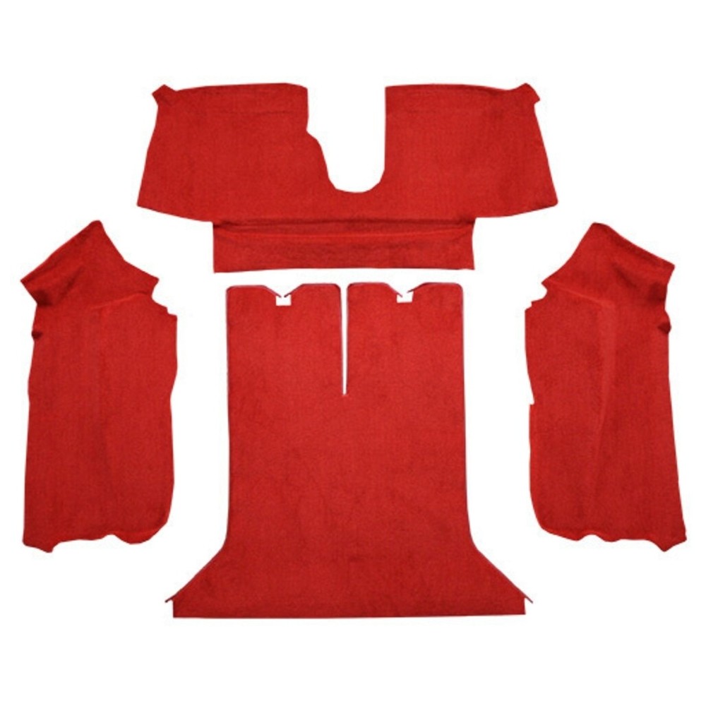 Carpet for 1988-1989 Chevrolet Corvette Coupe Rear with Pad Cutpile