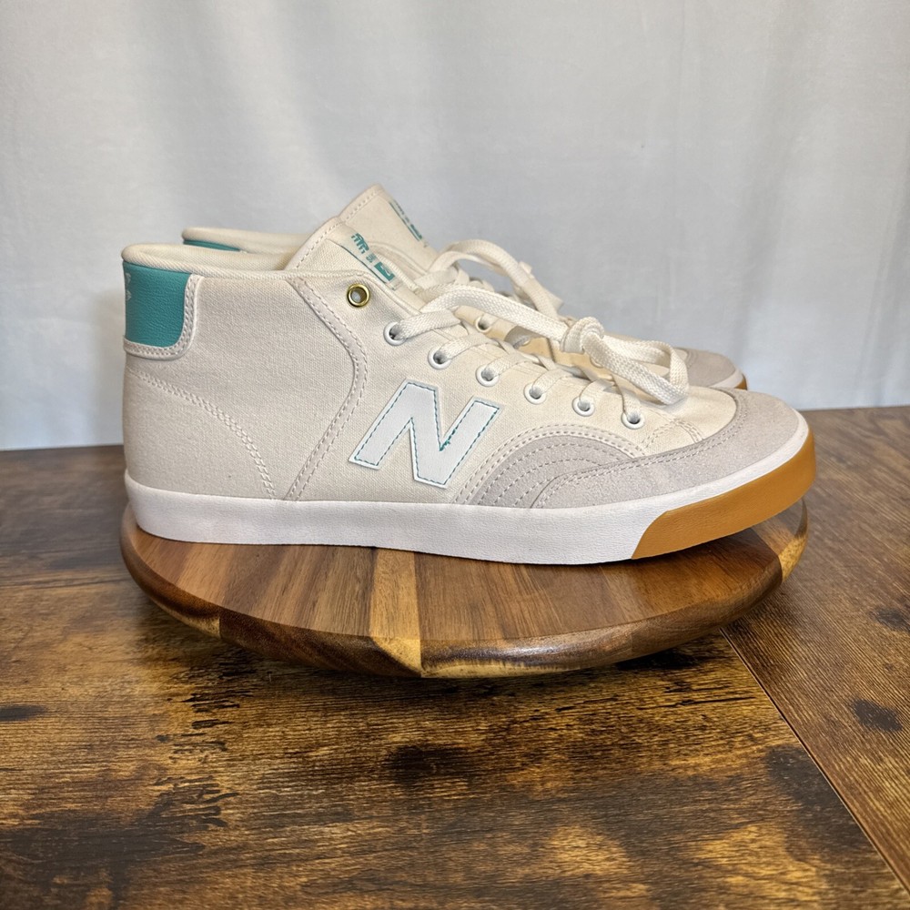 New Balance Numeric 213 Samarria Brevard Shoes White Mens Sz 12 Casual Sk8