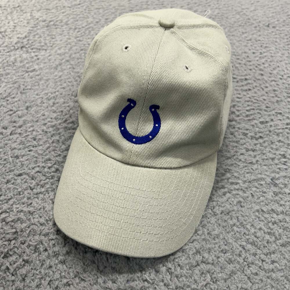 Indianapolis Colts Cap  Hat Men One Size Strapback Big Logo Dad Baseball NFL