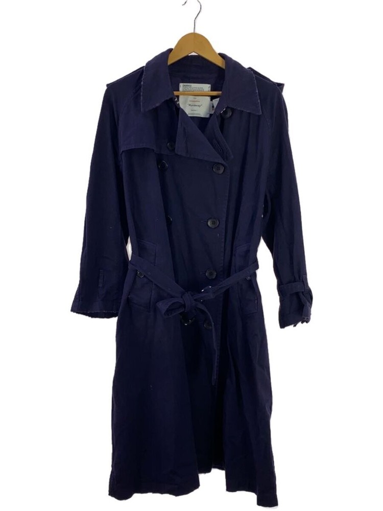 Dairiku 23Ss/Vintage Wash Double Trench Coat/-/Cotton/Pup/Plain 7732