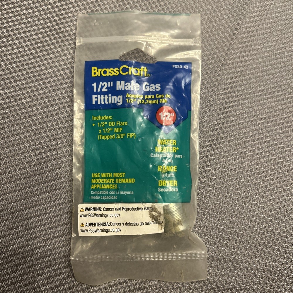 Brasscraft PSSD-43 1/2