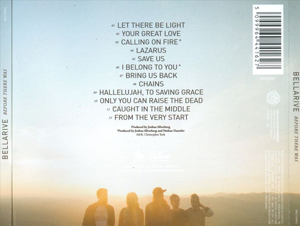 Bellarive - Before There Was CD 2014 Worship Album