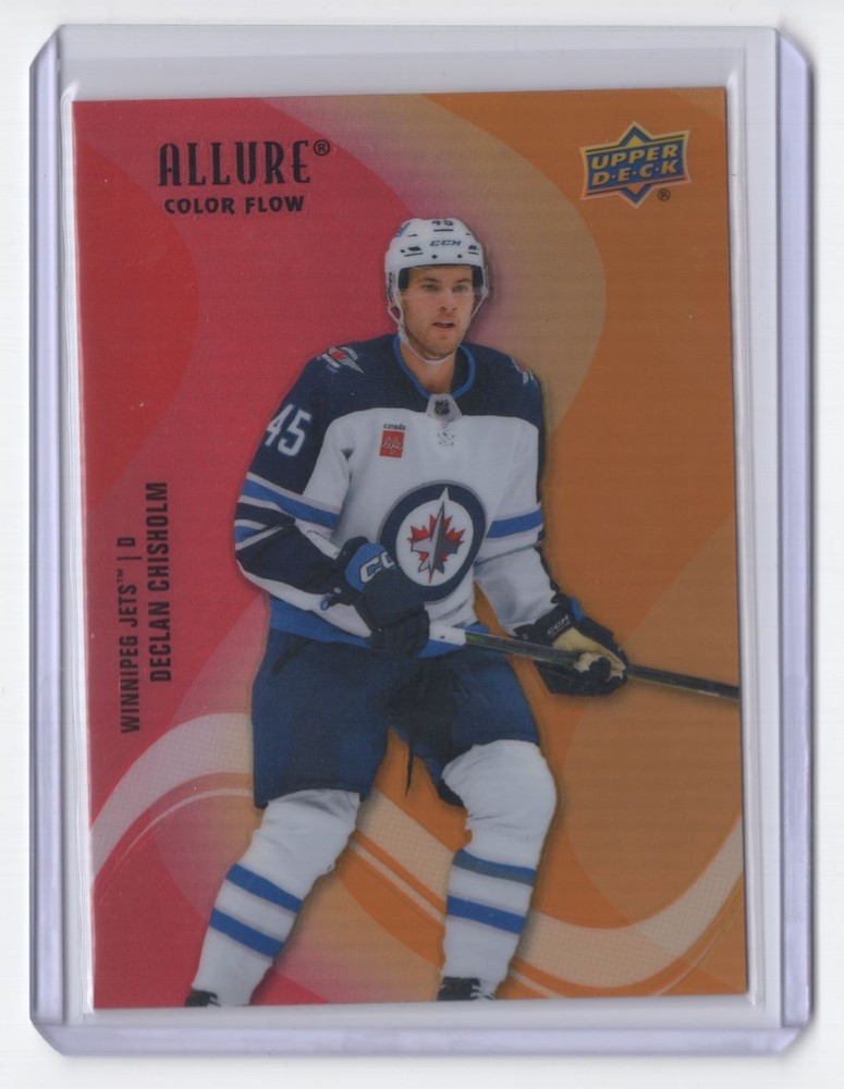 2022-23 Red-Orange SP Declan Chisholm Winnipeg Jets #SF-98