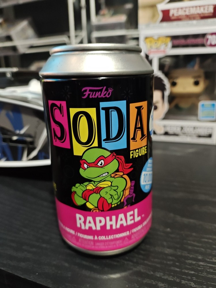 Funko Black Light TMNT Raphael Vinyl Soda Figure