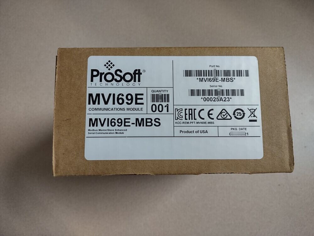 ProSoft MVI69E-MBS New in Box New Factory Sealed Free Shipping MVI69EMBS PLC 1PC