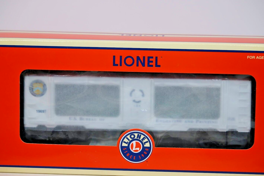 Lionel Trains 6-19697 Bureau of Engraving & Printing Mint Car New in Box