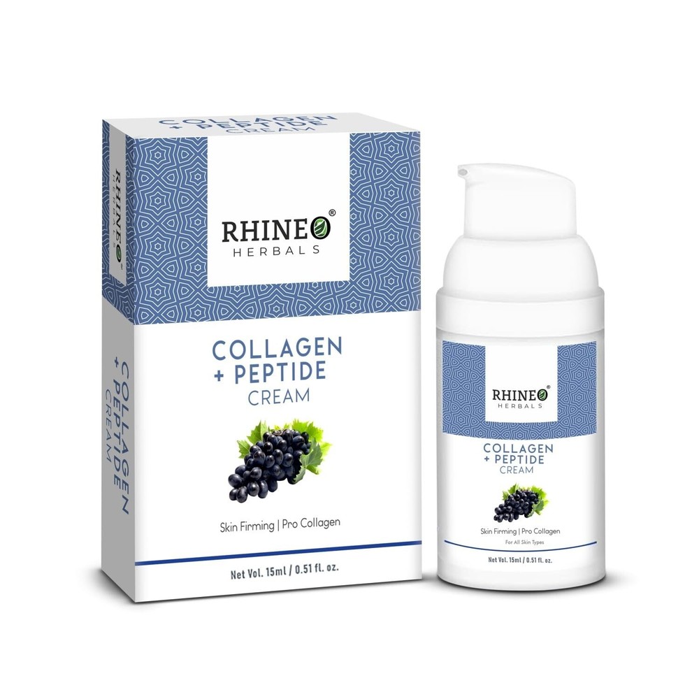 Rhineo Herbals Collagen Face Cream, Anti Ageing, Anti Wrinkle Cream 15ml