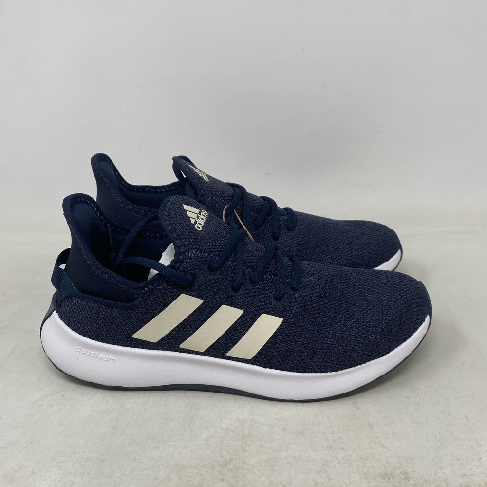Adidas Cloudfoam Pure SPW Women’s Running Shoes Navy/White IG3866 - Size 7.5