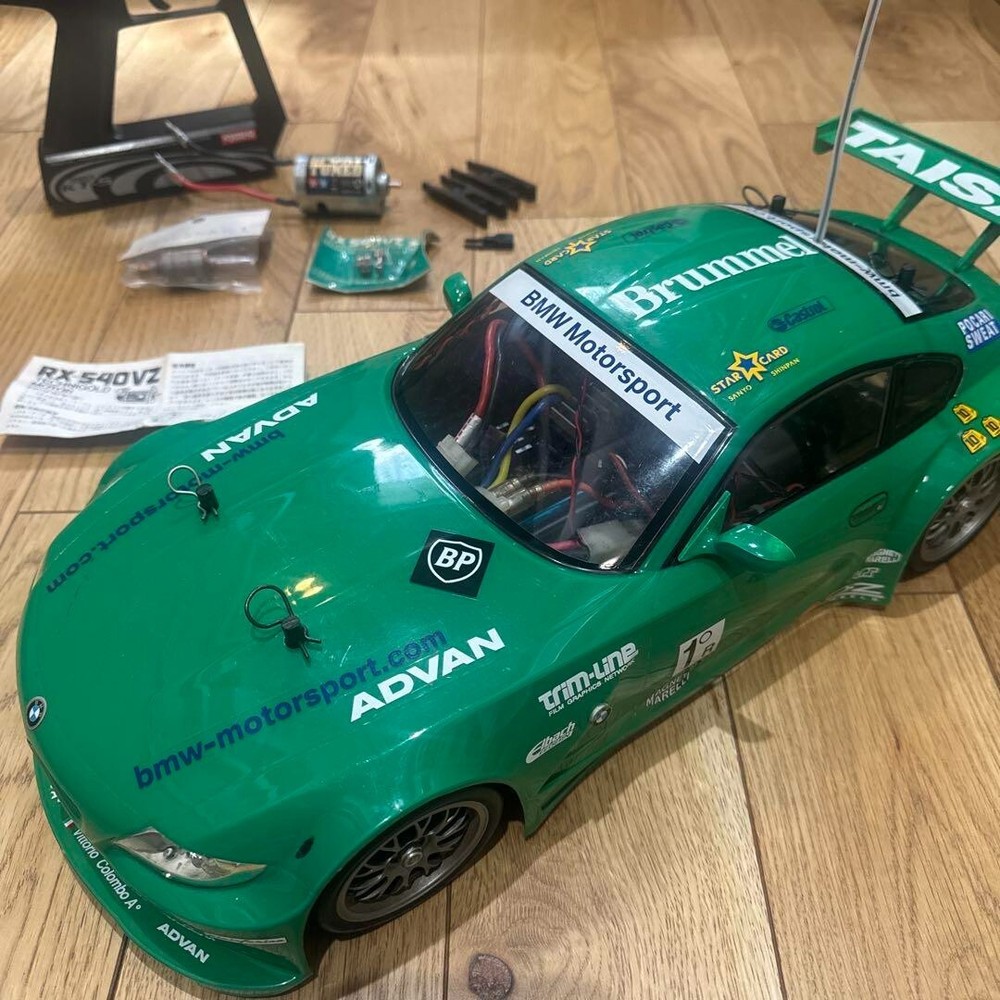 Tamiya TT-01 BMW Z4 TechniGold motor included RC radio control set