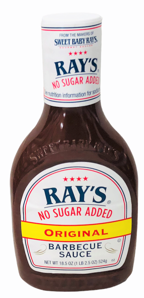 Ray's No Sugar Added Original BBQ Barbecue Sauce 18.5 oz Rays