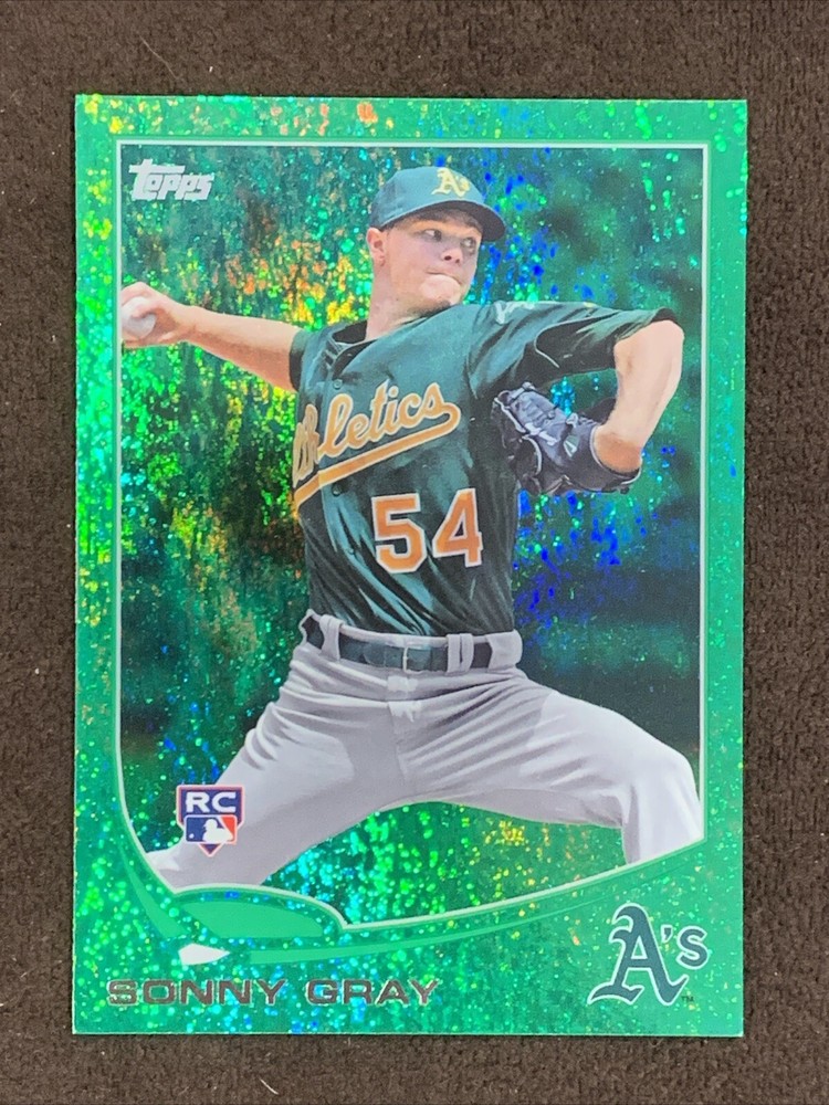 2013 Topps Update Sonny Gray Emerald Green Foil Rookie RC - #US277
