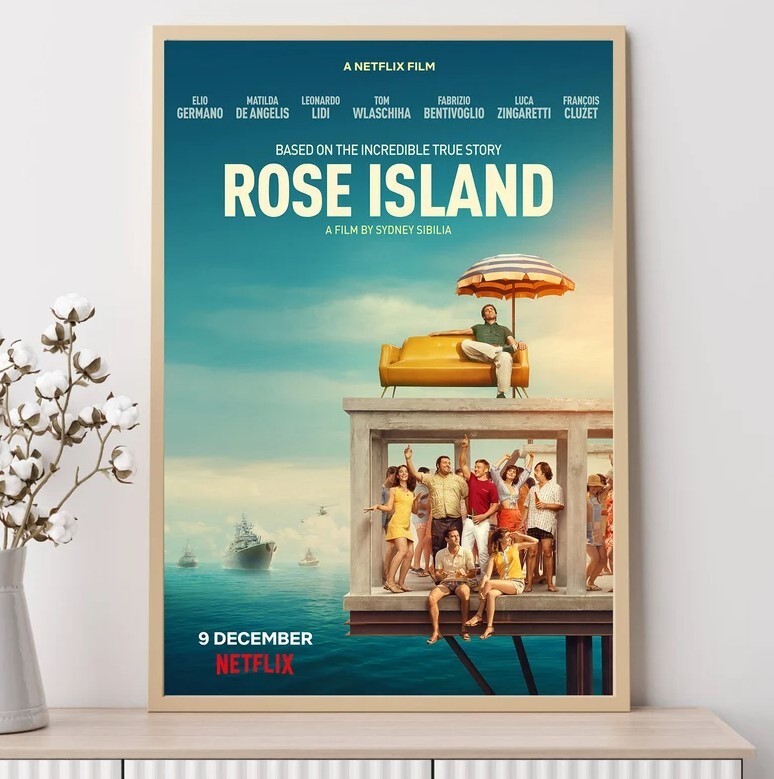 Rose Island Movie Poster Art Prints Home Decor Wall Art