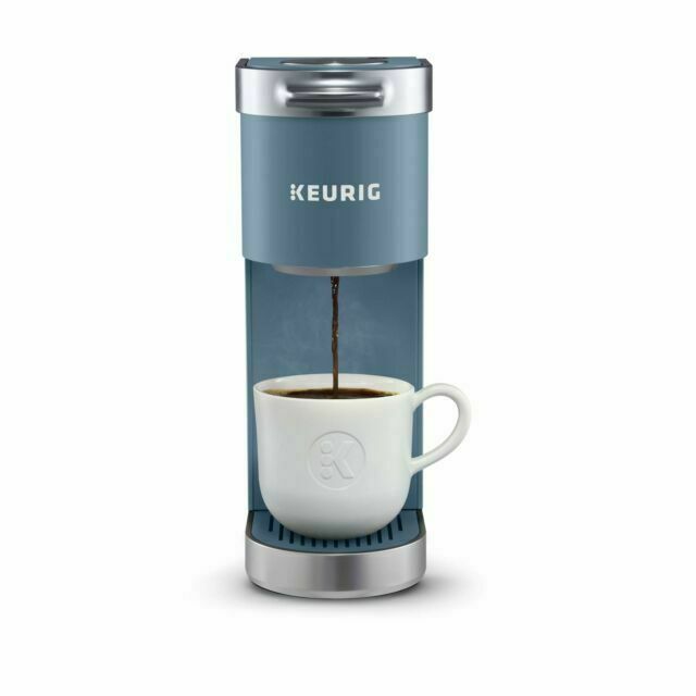 Keurig K-Mini Plus Single Serve K-Cup Pod Coffee Maker in Evening Teal