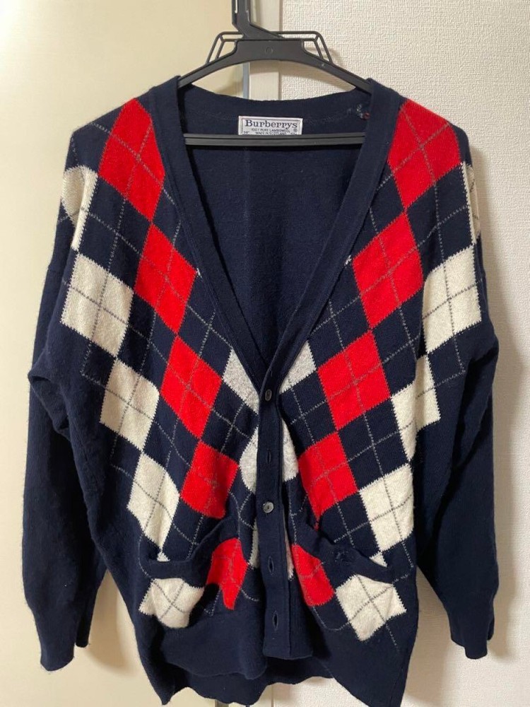 Burberry cardigan Men's Fashion from Japan