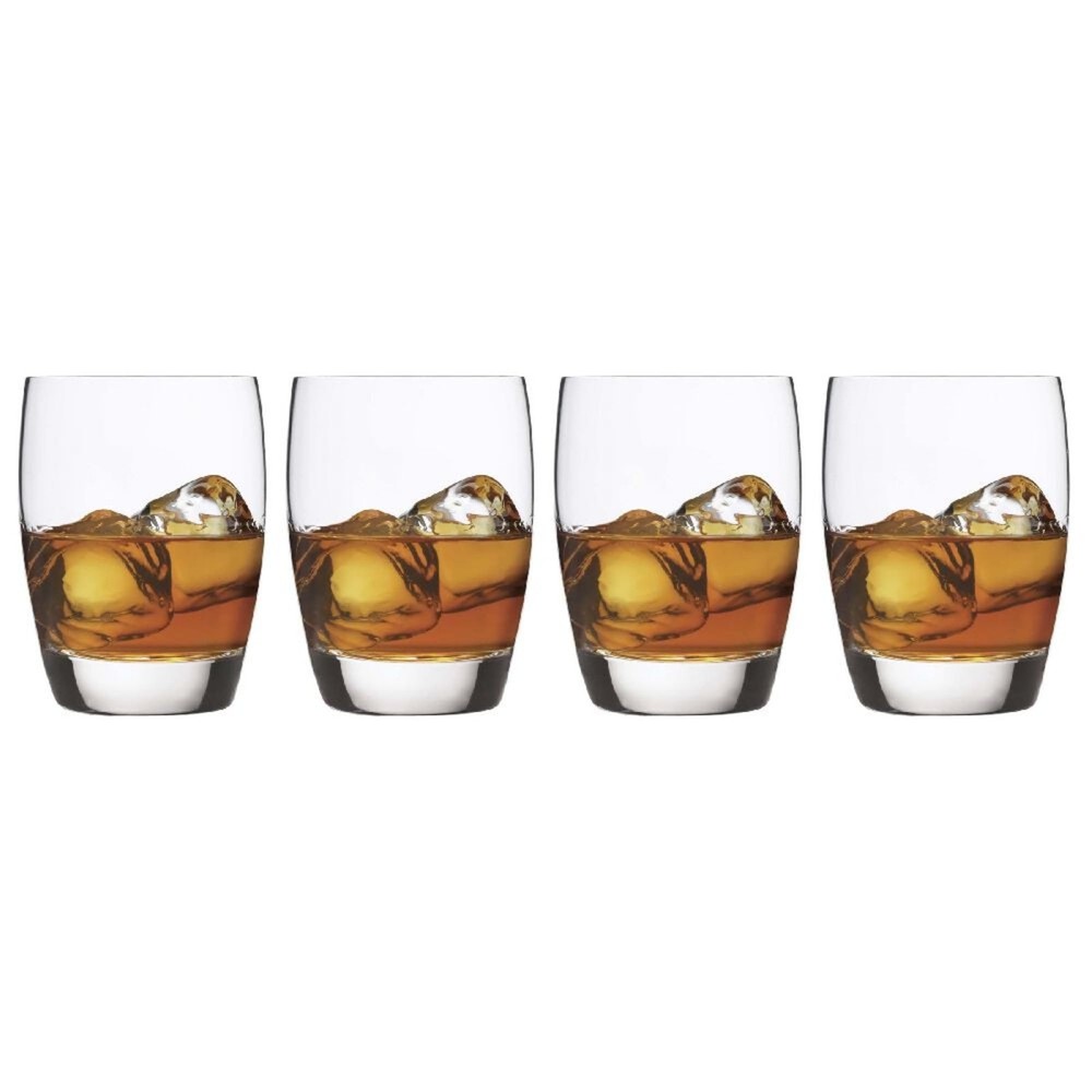Michelangelo 15.75 oz Double Old Fashioned Glasses - Classic Barware for Cocktails and Whiskey