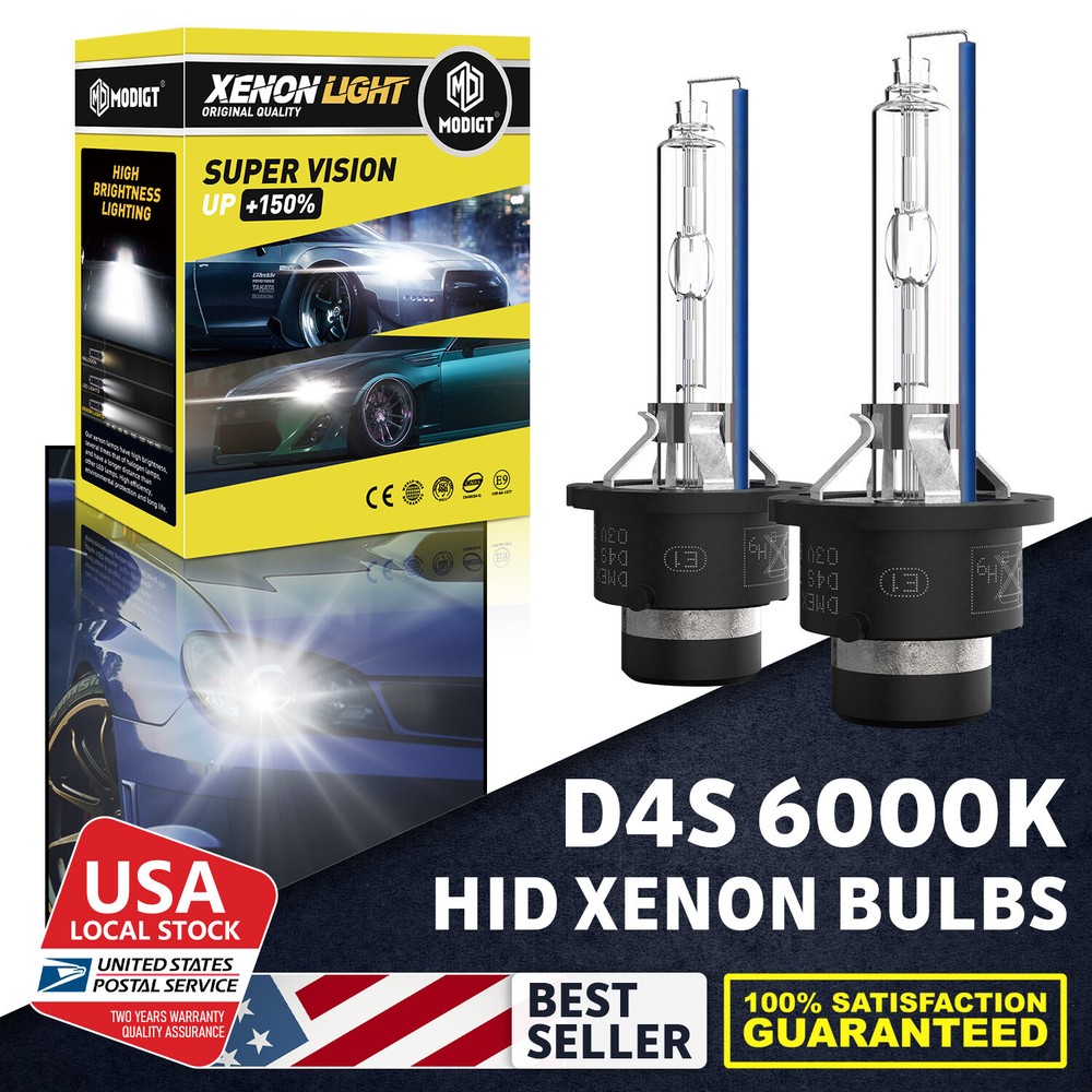 High/Low Beam Xenon Bulb For Toyota Land Cruiser Headlight D4S 6000K HID White