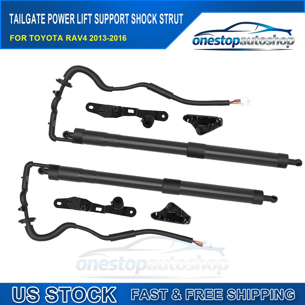Pair Tailgate Power Hatch Lift Support Struts for 13-18 Toyota RAV4 2.5L Limited