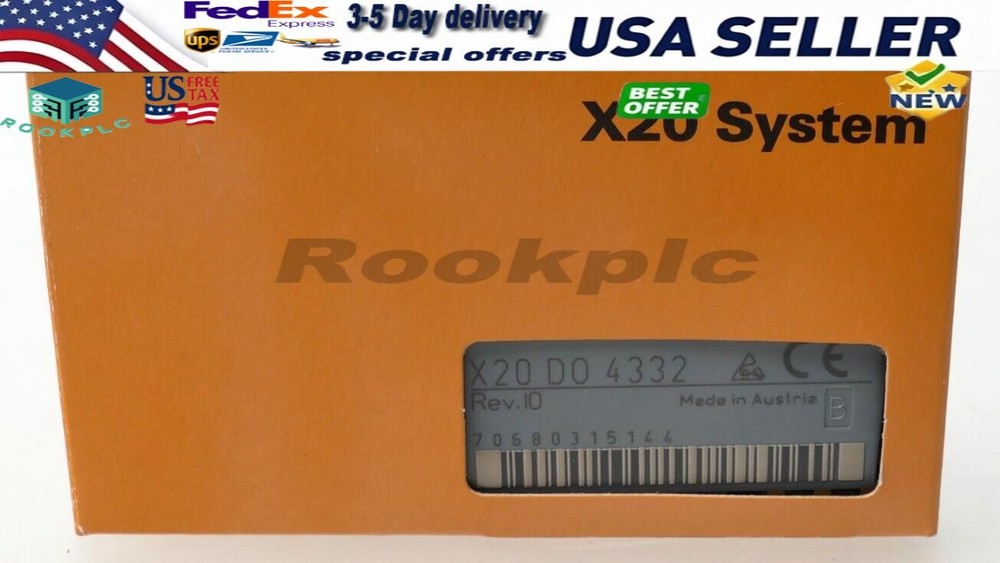 1PC NEW For B&R X20DO4332 PLC Module X20 DO 4332 In Box FAST Shipping