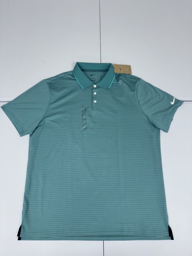 $90 NEW Nike Tour Men's Dri-FIT Striped Golf Polo FZ7479-379 Pick Size
