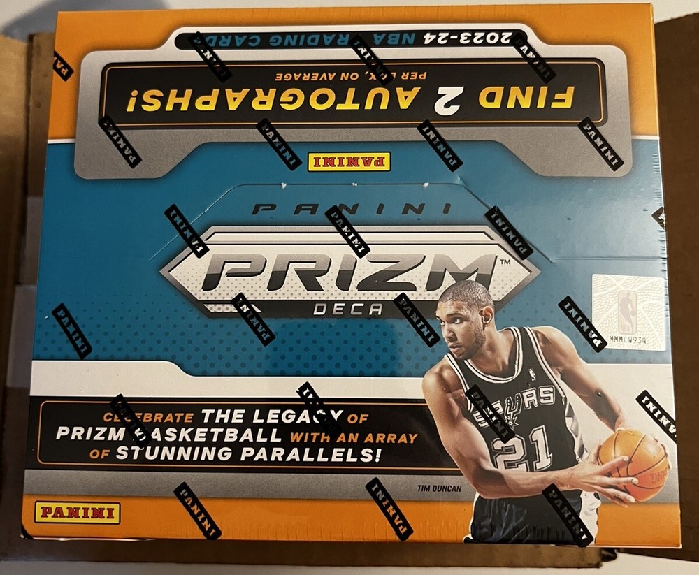 2023-24 Panini Prizm Deca NBA Basketball Hobby Box New Sealed In Hand!! 🔥🔥