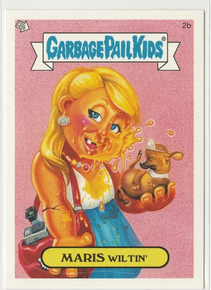 Maris Wiltin Paris Hilton GPK #2b 2005 All-New Series 4 ANS4 Card