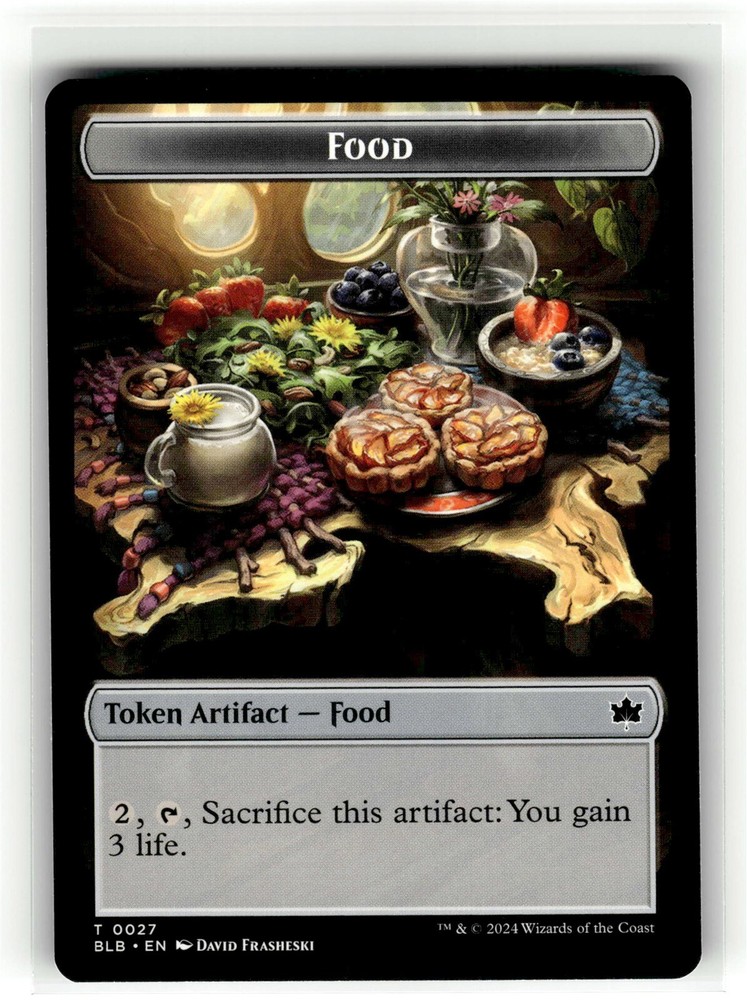 FOOD TOKEN Bloomburrow #27 BLB(NM+)(MTG)