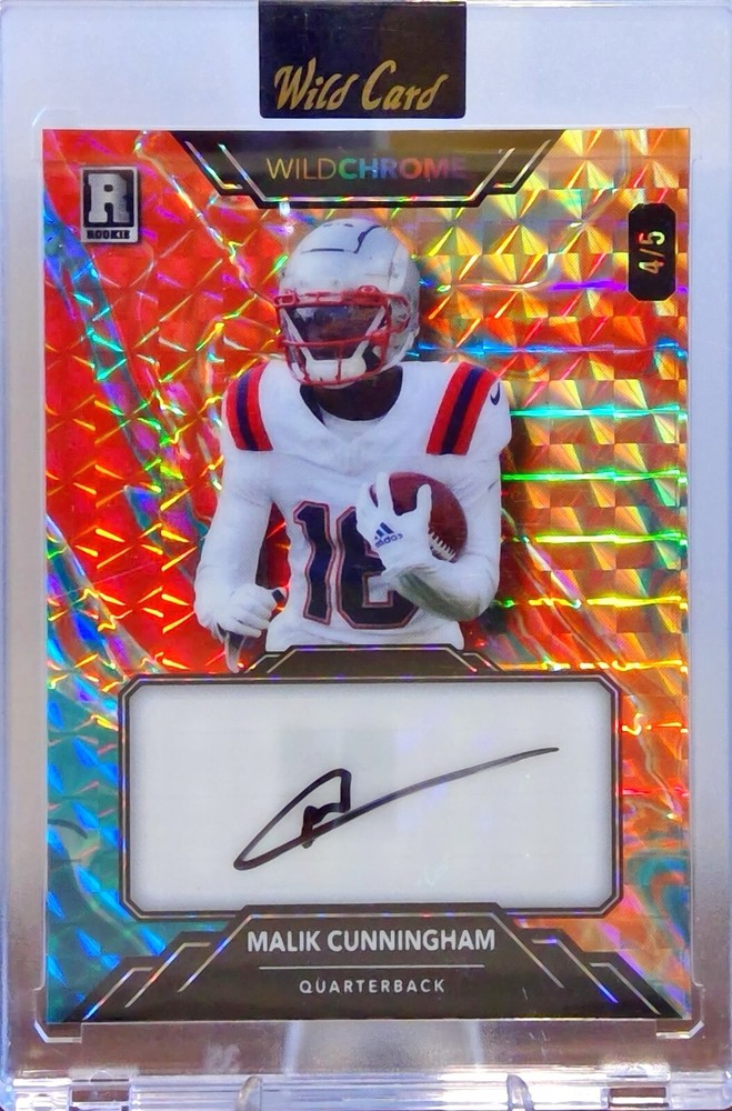 2023 Wild Card WildCHROME - Malik Cunningham Auto /5