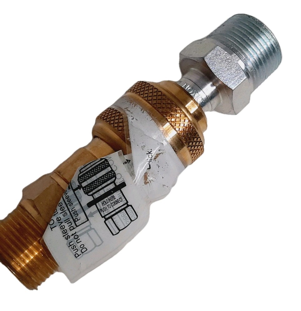 Dixon 4D Series Quick Coupling Connector Brass Quick Connect NEW