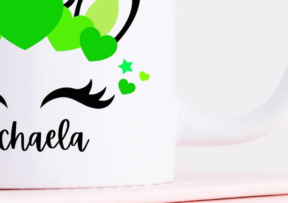 Custom St Patricks Day Kids Mug Personalized with Name