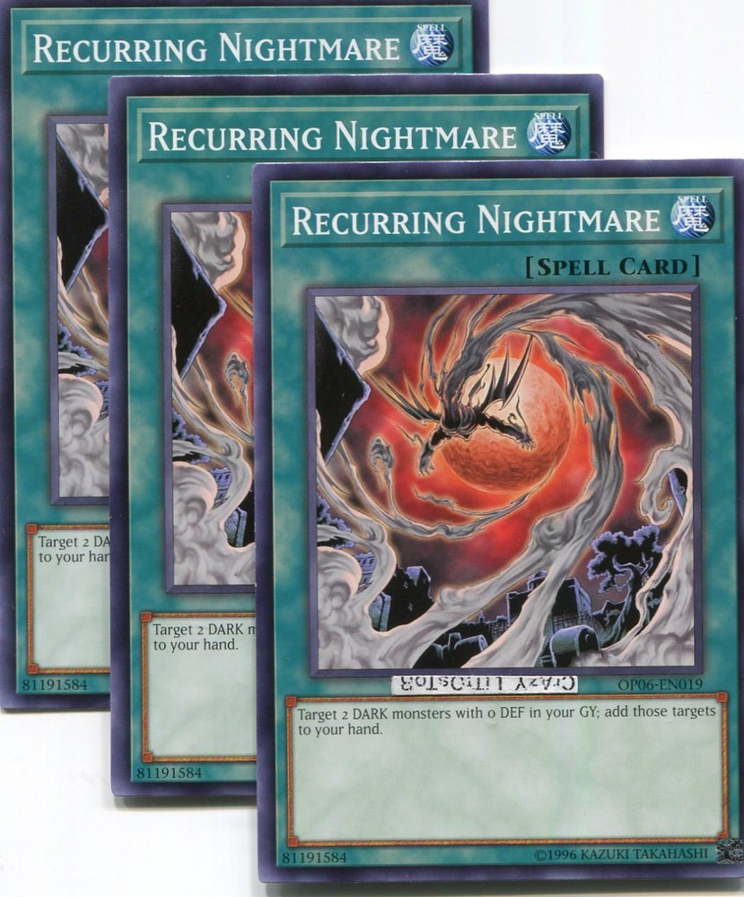 Recurring Nightmare OP06-EN019 OTS Tournament Pack 6 Unlimited