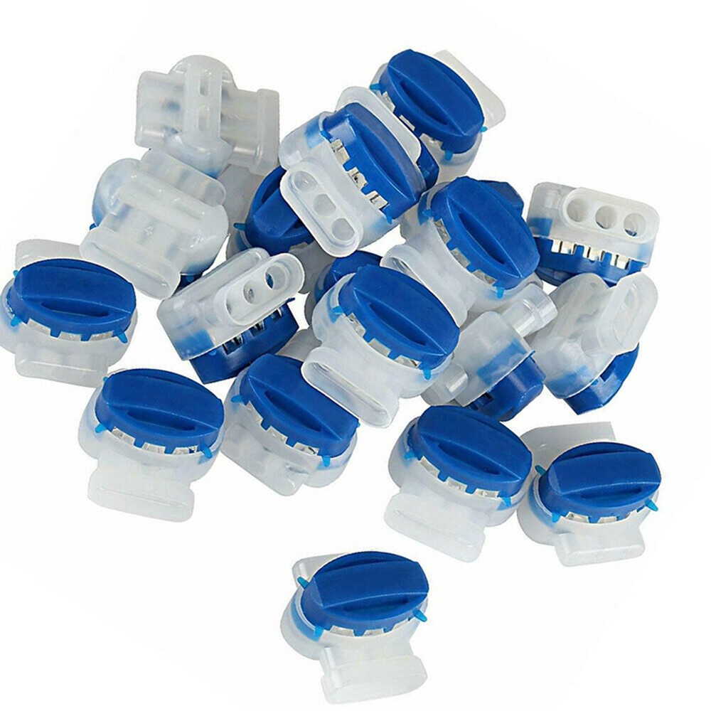 20x Wire Connectors Tools For Outdoor Garden Auto Mower Robotic Lawn Mower Set J