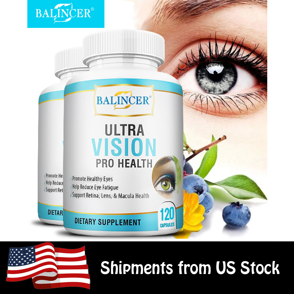 L-Taurine Extract Lutein & Zeaxanthin Helps Blood Microcirculation 120 Caps