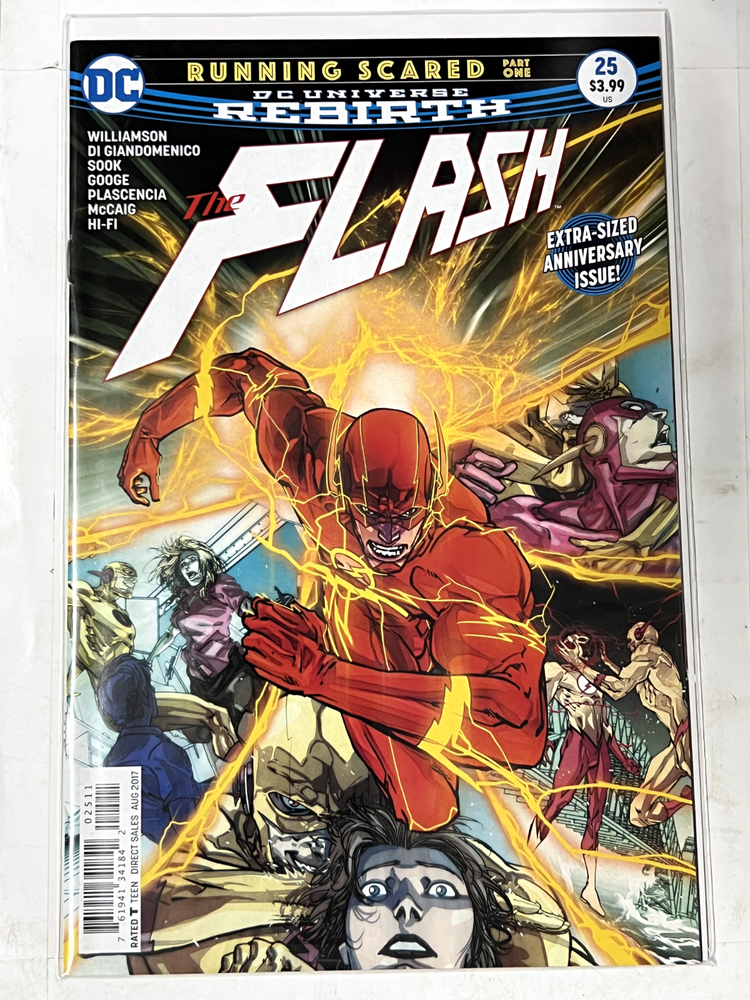 The Flash #25 2017 Direct Sale DC Comics Variant Cover | Fast Combined Shipping B&B-image