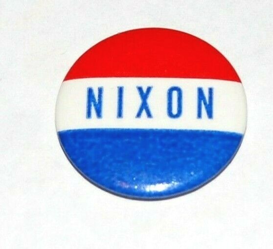 1968 RICHARD NIXON campaign pin pinback button political presidential election