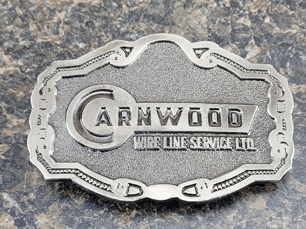 Carnwood Wireline Services Ltd. Belt Buckle - BB3