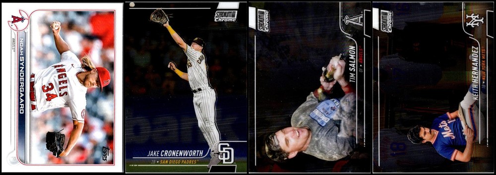 2022 Topps Stadium Club (4) Card Lot - RARE TREASURE