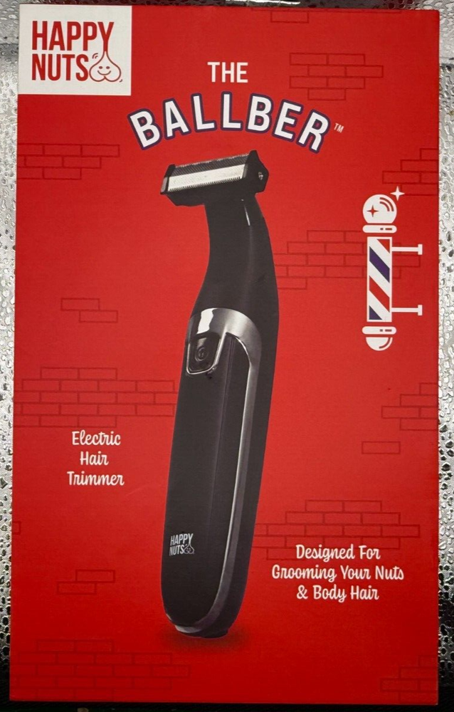 The Ballber Electric Groin & Body Hair Trimmer for Men - Mens Body Groomer Ki...