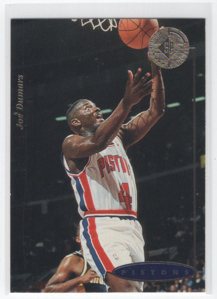 1994-95 SP Championship Joe Dumars Detroit Pistons #56