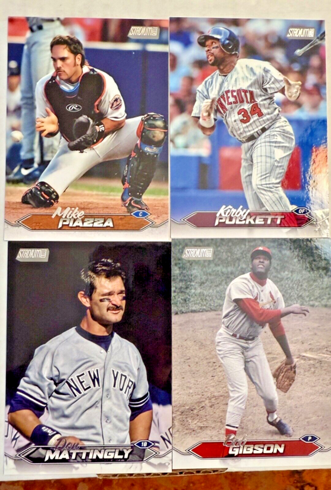 2024 Topps Stadium Club Base Cards LEGENDS/HOF'S RETIRED PLAYERS 1-300 YOU PICK