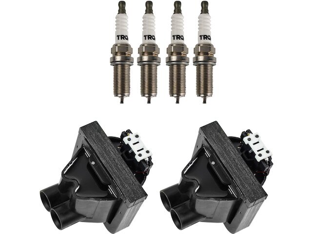 Ignition Coil and Spark Plug Kit fits Cutlass Calais 1988-1991 2.3L 4 Cyl 57JBJQ