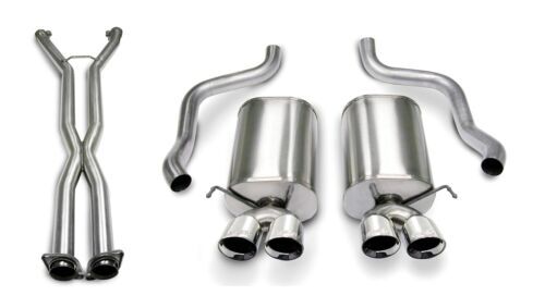 Corsa Cat Back Sport Exhaust System Fits 05 - 08 Chevrolet Corvette - 14169CB4